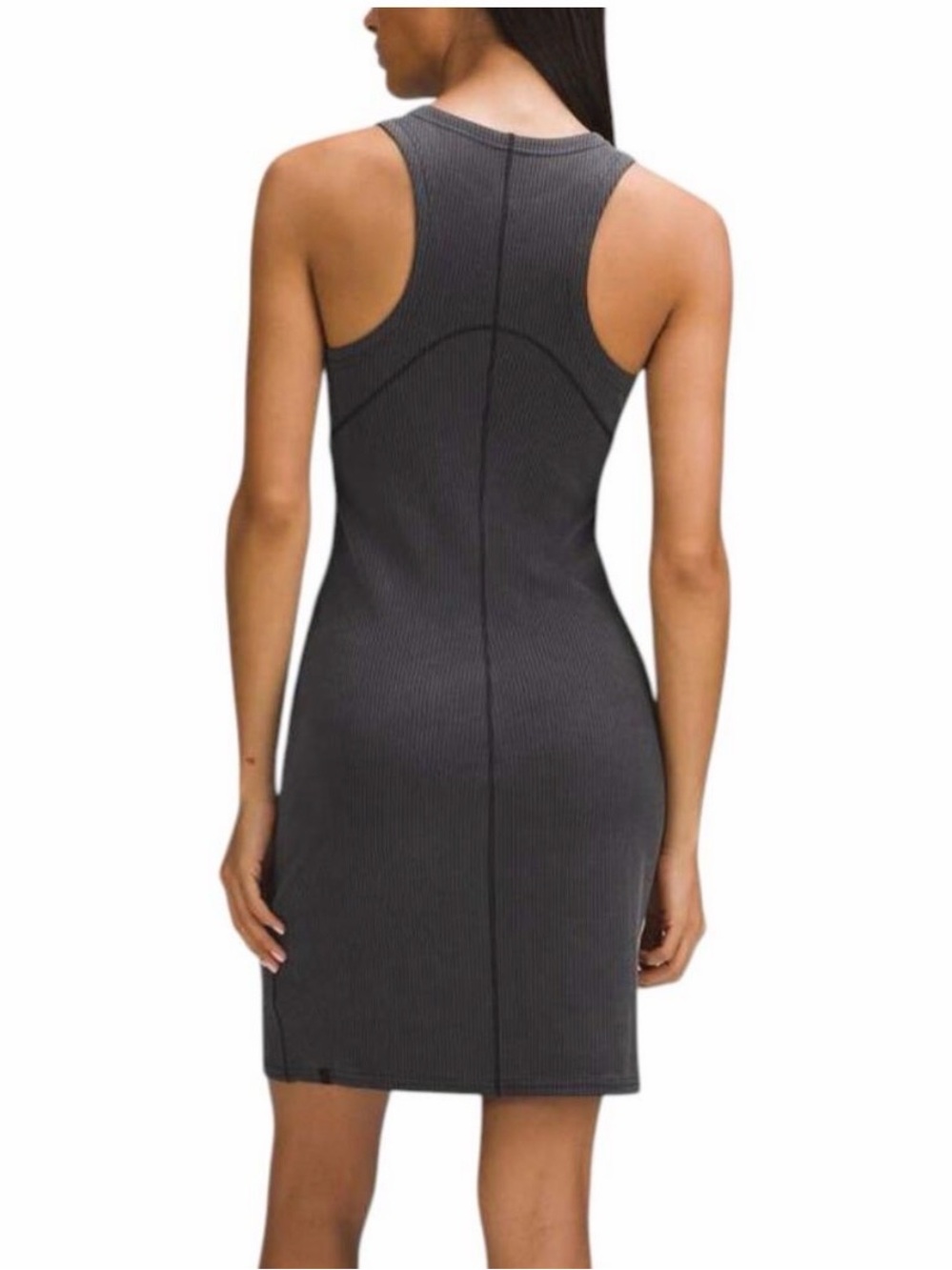 Lululemon size 12 Women’s Ribbed Tank Dress - Charcoal Gray - Picture 2 of 8
